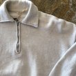 画像2: ６０’ｓ　vintage　２トーン　ハーフジップスウェットシャツ　　all cotton (2)