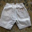 画像9: 　TATAMIZE（タタミゼ）　　　　ストライプワークパンツ　　　　　　cotton short pants (9)