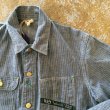 画像2: ＊vintage Key　herringbone engineer jacket　　サイズ３４〜３６　　 (2)