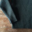 画像3: Island knit works（アイランドニットワークス）　waffle knit shirt　　militarygreenカラー (3)