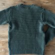 画像6: Island knit works（アイランドニットワークス）　waffle knit shirt　　militarygreenカラー (6)