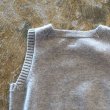 画像10: TATAMIZE（タタミゼ）　　　Square Neck Knit Vest　　　　　　Grayカラー (10)