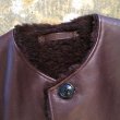 画像4: Nigel cabourn（ナイジェルケーボン）　          Horse Leather Reversible Vest　　　Dark Brownカラー (4)