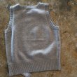 画像9: TATAMIZE（タタミゼ）　　　Square Neck Knit Vest　　　　　　Grayカラー (9)