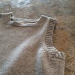 画像4: TATAMIZE（タタミゼ）　　　Square Neck Knit Vest　　　　　　Grayカラー (4)