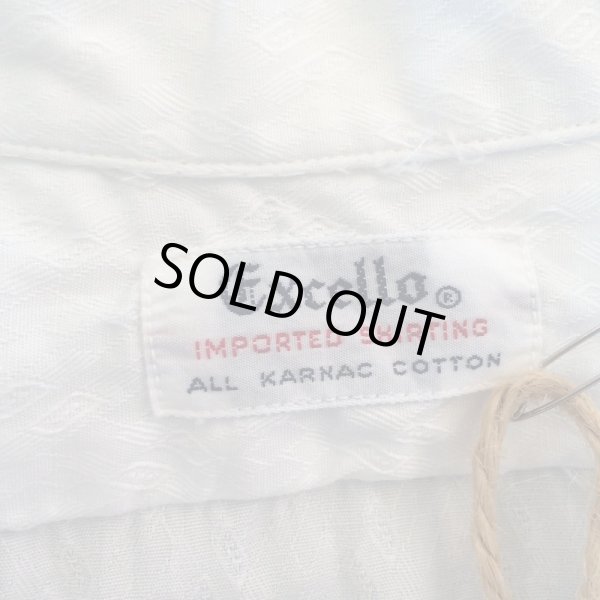 画像5: ＊vintage＊　Excello original fabric マチ付きシャツ　　　smallサイズ (5)