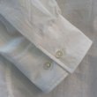 画像8: UNITUS（ユナイタス）　　collarless pullover shirt　　　100％cotton/Whiteカラー (8)