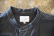 画像10: 　Votole　　　　Embroidery nocollar flannel Shirt　　　　　カラー...Charcoal (10)