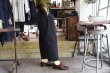 画像14: Kelen（ケレン）　　High-waist Tuck wide Trousers　　　Blackカラー (14)