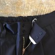 画像5: Kelen（ケレン）　　High-waist Tuck wide Trousers　　　Blackカラー (5)
