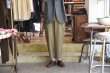 画像13: Kelen（ケレン）　　High-waist Tuck wide Trousers　　　カラー...khaki (13)