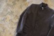 画像2: Hackney Union Workhouse　　　゛Stand collar Tweed Coat゛　　　Dark.brownカラー (2)