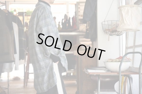 画像14: ＊vintage＊　　゛Grandpa check shirt゛ フランネルプルオーバーシャツ (14)