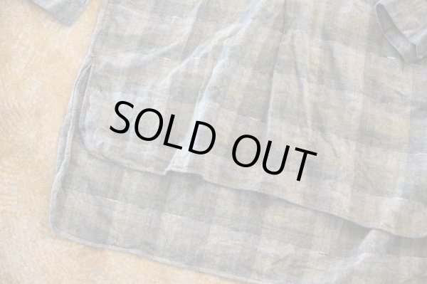 画像6: ＊vintage＊　　゛Grandpa check shirt゛ フランネルプルオーバーシャツ (6)