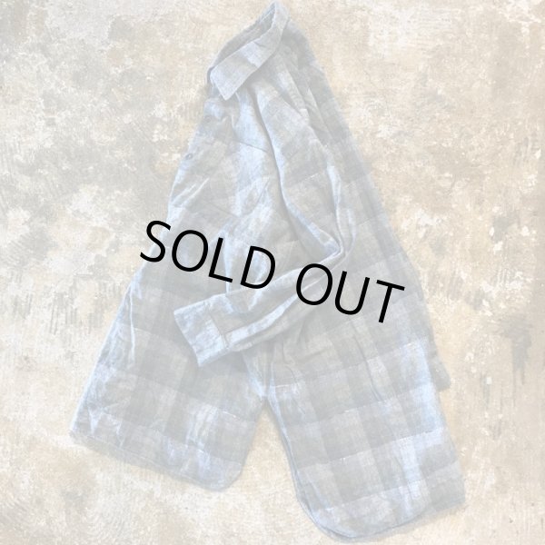 画像12: ＊vintage＊　　゛Grandpa check shirt゛ フランネルプルオーバーシャツ (12)