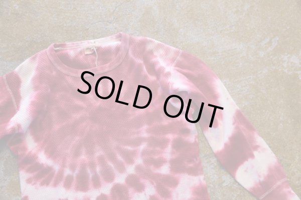 画像2: ＊vintage＊　　　TIE DYE THERMAL゛タイダイサーマルシャツ゛ (2)