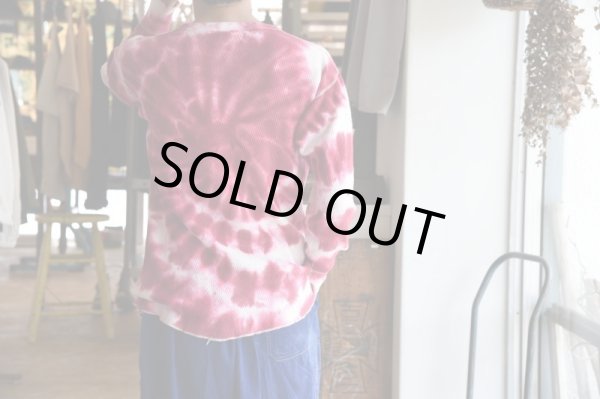 画像13: ＊vintage＊　　　TIE DYE THERMAL゛タイダイサーマルシャツ゛ (13)