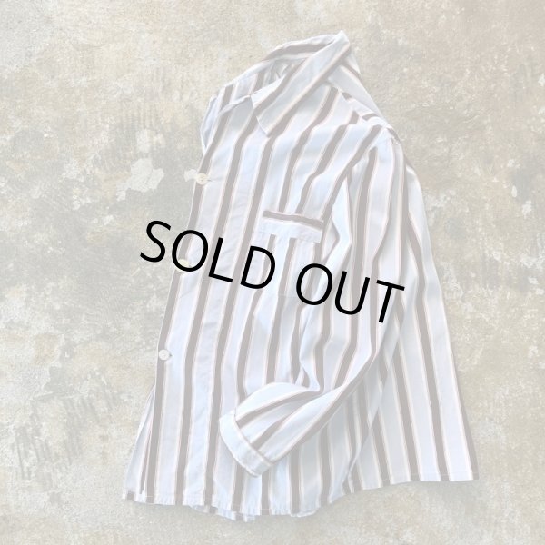 画像13: OLD ITEM　　　　　　　　　゛Sleeping Shirt゛　　　　　　　　　　Cotton Stripe (13)