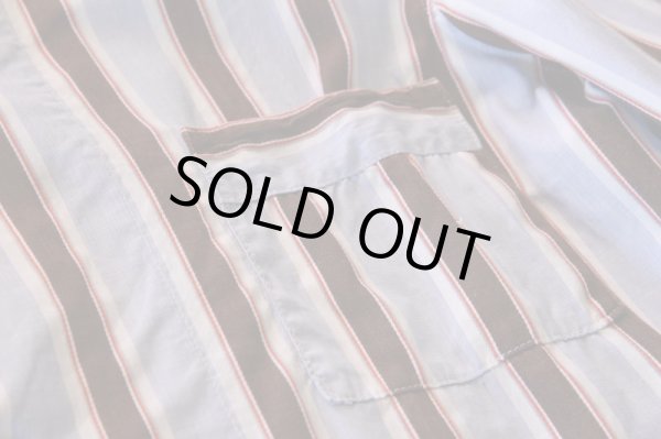 画像10: OLD ITEM　　　　　　　　　゛Sleeping Shirt゛　　　　　　　　　　Cotton Stripe (10)