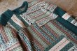 画像4: 　LUVOURDAYS　　　　　　　　゛KICORI゛ Patchwork Pullover Knit　　　　　　　Greenカラー (4)