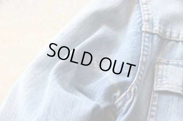 画像7: OLD ITEM　　　　　　　　　　　゛DAMAGE DENIM JACKET゛　　　　　　　　　　　Good Moodカラー (7)