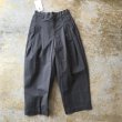 画像14: Kelen　　　　　　　　　　　Wide Trousers ゛Sabo゛　　　　　　　　　　　　　　Greyge、Charcoalカラー (14)