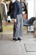 画像8: Kelen　　　　　　　　　　　Wide Trousers ゛Sabo゛　　　　　　　　　　　　　　Greyge、Charcoalカラー (8)