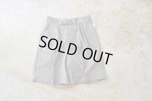 画像1: SALE!! ¥30000→15000　　　　　　KAPTAIN SUNSHINE　　　　　　　　　　　"Riviera Gurkha Shorts"　　　　　　　　　　　Glen Plaidカラー (1)