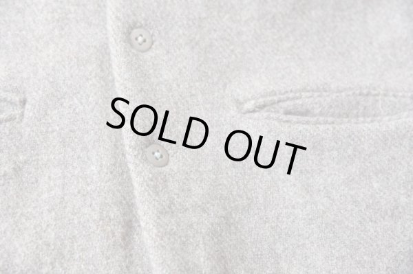 画像7: OLD ITEM　　　　　　　〝WOOL VEST〝　　　　　　　　　　Greyカラー (7)