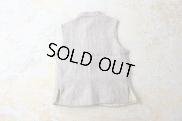 画像11: OLD ITEM　　　　　　　〝WOOL VEST〝　　　　　　　　　　Greyカラー (11)