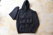 画像1: ill　　　　　　　　　　〝２ pocket hoodie〝　　　　　　　　　　Blackカラー (1)