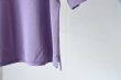 画像4: UNITUS　　　　　　　　　〝Mock Neck Tshirt〝　　　　　　　　　　Purpleカラー (4)