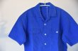 画像2: OLD ITEM　　　　　　　　　　　〝Work Shirt〝　　　　　　　　　　　EURO BLUE (2)