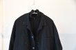 画像3: OLD ITEM　　　　　　　　〝EURO WORK COAT〝　　　　　　　　　　Black over dye (3)