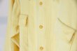 画像4: OLD ITEM　　　　　　　　　〝Open Collar Corduroy Shirt〝　　　　　　　　　　yellow (4)