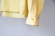画像5: OLD ITEM　　　　　　　　　〝Open Collar Corduroy Shirt〝　　　　　　　　　　yellow (5)