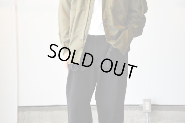 画像13: anknown　　　　　　　　　〝TUCK紐PANTS〝　　　　　　　　　　Black denim (13)