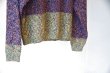 画像2: UNITUS　　　　　　　　　〝Marble Block Knit〝　　　　　　　　　　purple mix (2)