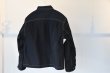 画像7: UNITUS　　　　　　　　　〝Short Shirt Jacket〝　　　　　　　　　　Black (7)