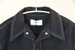 画像6: UNITUS　　　　　　　　　〝Short Shirt Jacket〝　　　　　　　　　　Black (6)