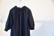 画像3: WHYTO.　　　　　　　　　　　　〝Gather Neck Dress〝　　　　　　　　　　　　　　　NAVY (3)