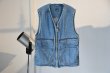 画像1: OLD ITEM　　　　　　　　〝DENIM VEST〝　　　　　　　　　　L (1)