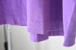 画像8: OLD ITEM　　　　　　　〝DAMAGE CAT Tee〝　　　　　　　　　　　purple (8)