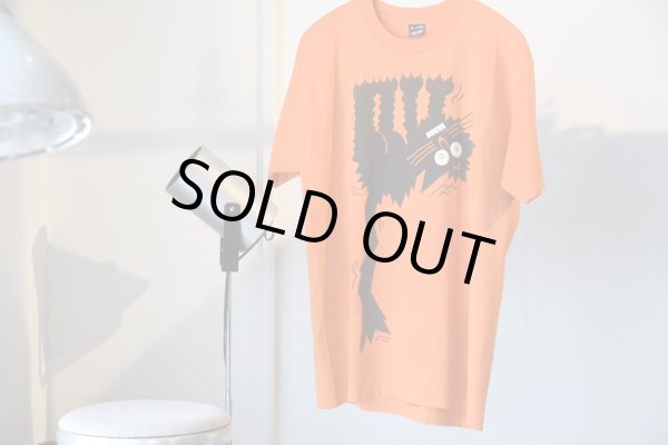 画像1: OLD ITEM　　　　　　　〝痺れ猫TEE〝　　　　　　　　　XL (1)