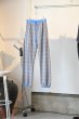 画像3: COOHEM　　　　　　　　〝MADRAS TWEEDY KNIT PANTS〝　　　　　　　　SAX (3)