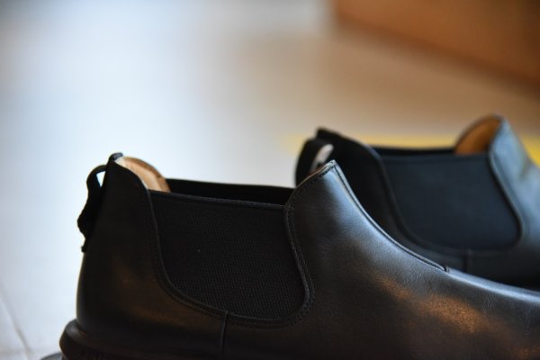 画像4: ＳＰＸＸ　　　　　　　〝サイドゴアレザースニーカー〝　　　　　　　　　　ＢＬＫ (4)