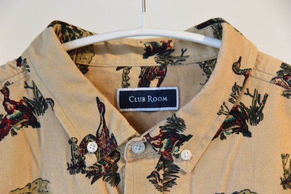 画像3: OLD ITEM　　　　　　　　　〝カモ柄B.Dシャツ〝　　　　　　　　　　細コーデュロイ (3)