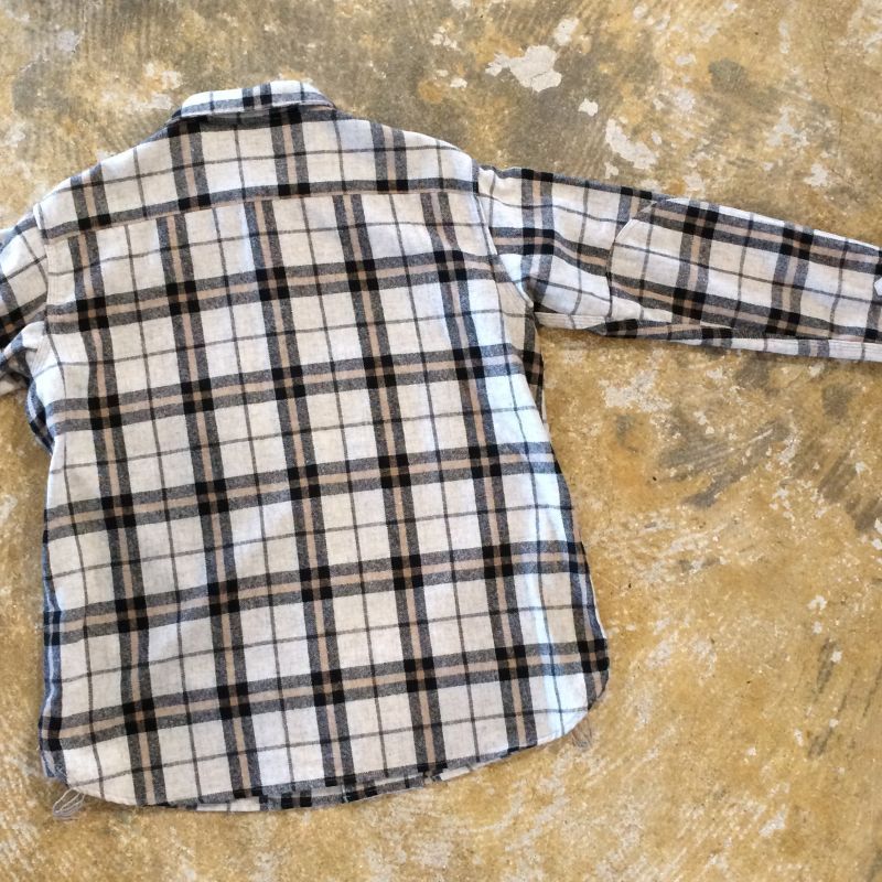 another 20th century Artwork shirt Wool check ＃８２ - THE EASY SHOP