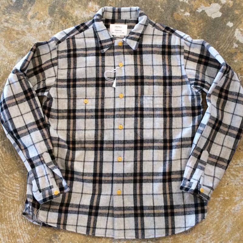 another 20th century Artwork shirt Wool check ＃８２ - THE EASY SHOP