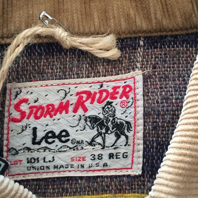 vintage＊ Lee STORM RIDER（ストームライダー） １０１LJ ３８ ...